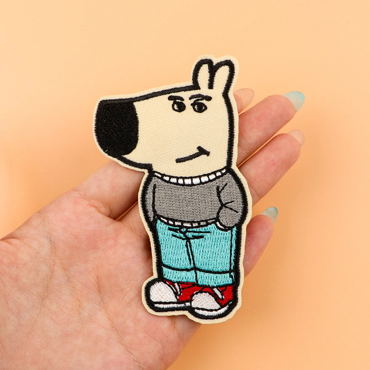 Cool Dog Embroidery Patch Funny Animal Iron On Patches For Clothing Thermoadhesive Patches On Clothes DIY Sew Badges
Cool Dog Embroidery Patch Funny Animal Iron On Patches For Clothing Thermoadhesive Patches On Clothes DIY Sew Badges