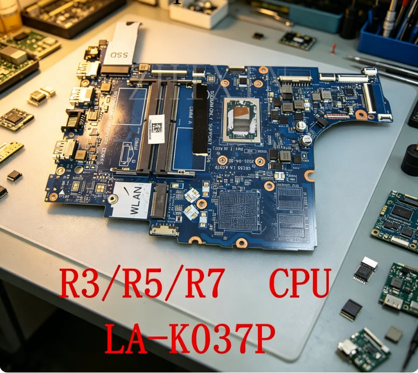 For Dell Inspiron 3505 Laptop Motherboard With R3 R5 R7 AMD CPU DDR4 Mainboard CDI53 LA-K037P full Test
For Dell Inspiron 3505 Laptop Motherboard With R3 R5 R7 AMD CPU DDR4 Mainboard CDI53 LA-K037P full Test