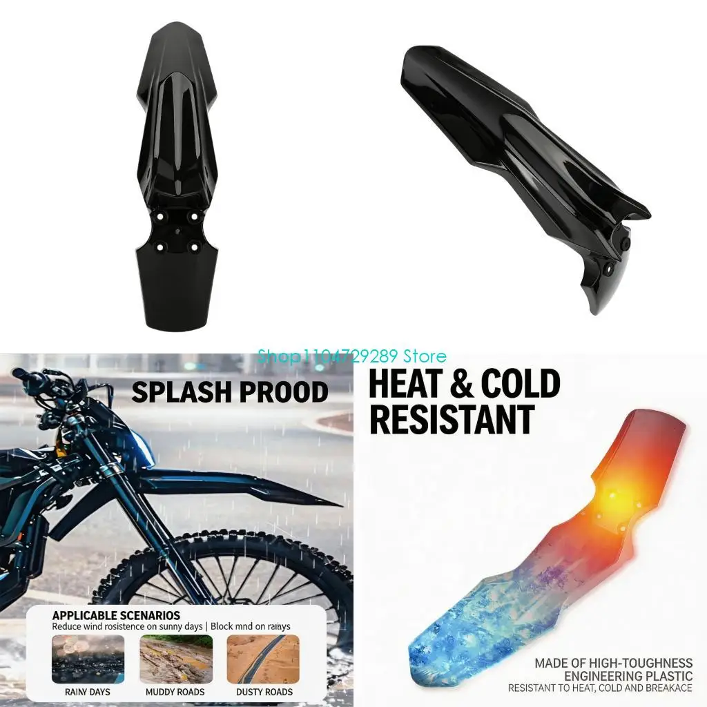 D8KE Fashion Black Motorcycle Mudguard Easy to Mount Design Saves Time
D8KE Fashion Black Motorcycle Mudguard Easy to Mount Design Saves Time