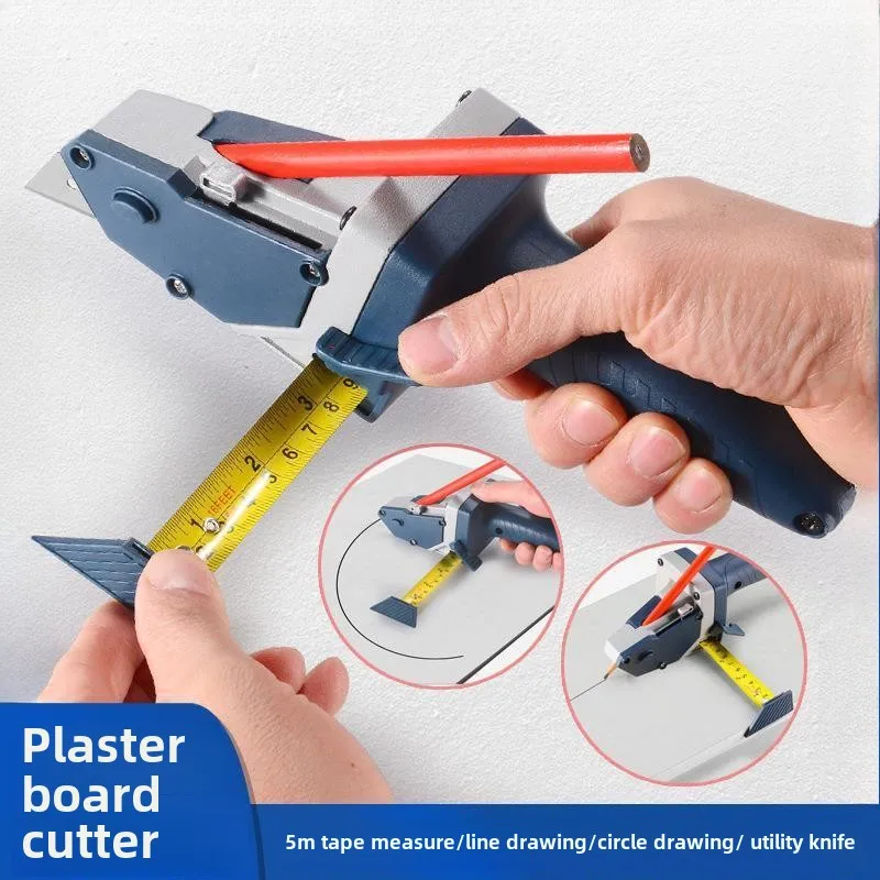 Woodworking Hand Tools New Multifunction Manual Gypsum Board Cutter Line Drywall Auto Cutting Artifact Cutters Home Edger
Woodworking Hand Tools New Multifunction Manual Gypsum Board Cutter Line Drywall Auto Cutting Artifact Cutters Home Edger