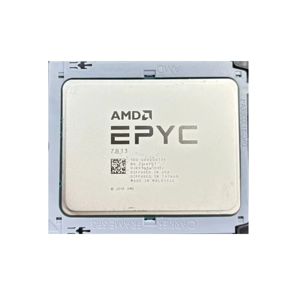 Б/у EPYC Milan 7B13 64-ядерный 128-поточный процессор SP3 2,2 ГГц 100- 000000335 7NM 280W
Б/у EPYC Milan 7B13 64-ядерный 128-поточный процессор SP3 2,2 ГГц 100- 000000335 7NM 280W