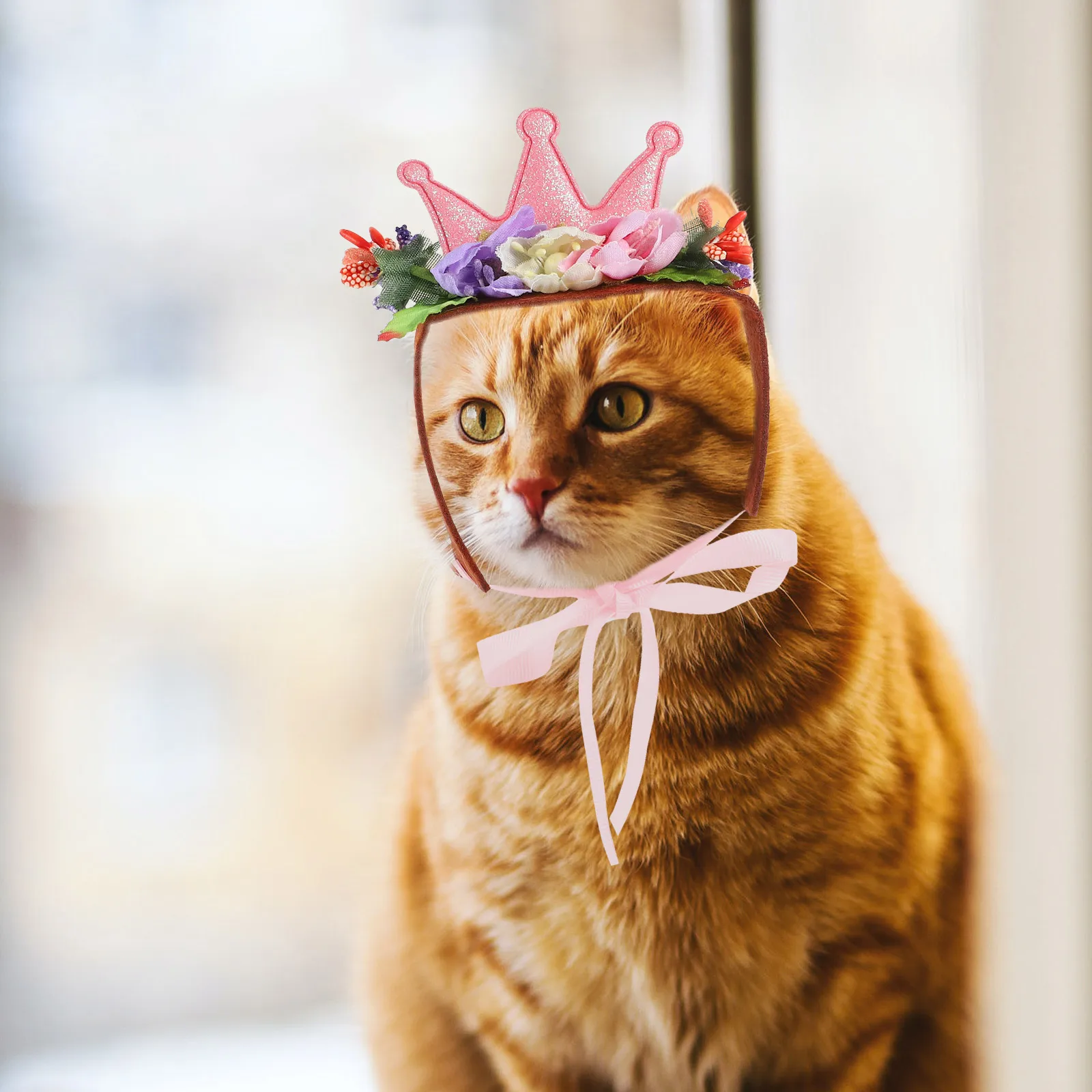 Pet Crown Headwear Fashionable Decorative Hats for Dog Cat Photo Props Portable Costume Headdress Accessories Stylish Design
Pet Crown Headwear Fashionable Decorative Hats for Dog Cat Photo Props Portable Costume Headdress Accessories Stylish Design