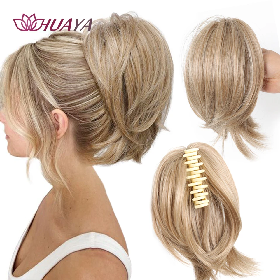 Synthetic Messy Straight Ponytail Hair Extensions Claw Hair Bun Chignon Scrunchy Wrap Updo False Hair Pieces For Women
Synthetic Messy Straight Ponytail Hair Extensions Claw Hair Bun Chignon Scrunchy Wrap Updo False Hair Pieces For Women