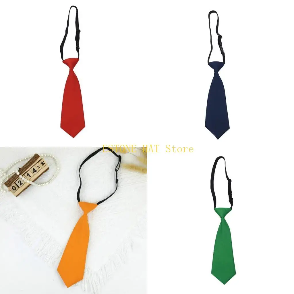 49MF Fashionable Boys' School Uniform Tie Children's Necktie for Weddings Elasticated
49MF Fashionable Boys' School Uniform Tie Children's Necktie for Weddings Elasticated