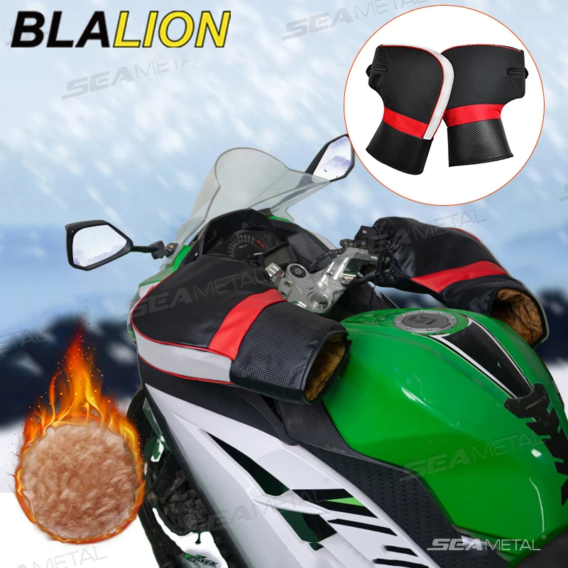 BLALION Motorcycle Handlebar Cover Protective Moto Scooter Thick Warm Grip Handle Cover Rainproof Warmer Gloves Reflective Strip
BLALION Motorcycle Handlebar Cover Protective Moto Scooter Thick Warm Grip Handle Cover Rainproof Warmer Gloves Reflective Strip