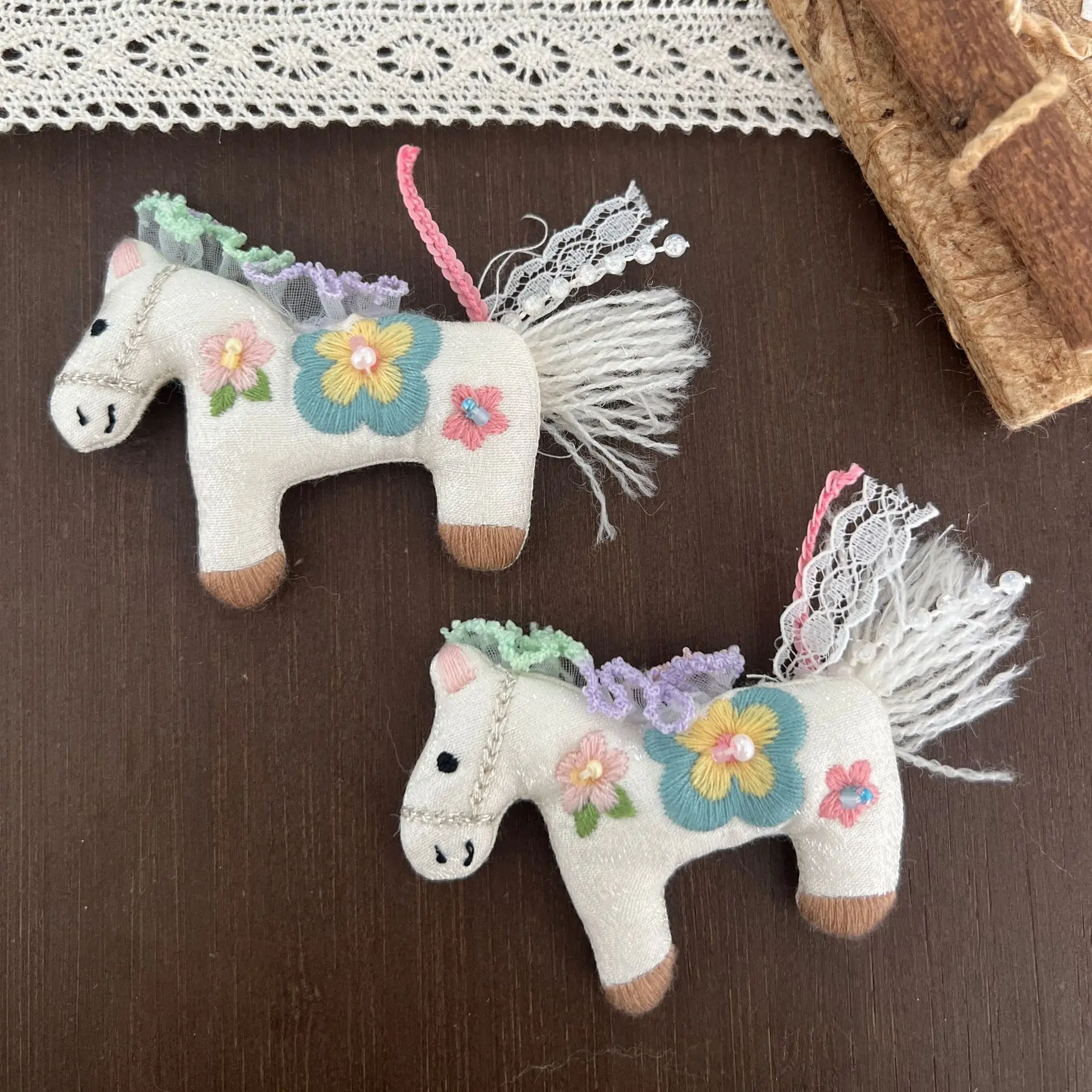 2026 Zodiac Horse Brooch 1PCS New for Women Fabric Lace Hair Accessory Shoe Sock Bag Clothing Decor Durable Kit
2026 Zodiac Horse Brooch 1PCS New for Women Fabric Lace Hair Accessory Shoe Sock Bag Clothing Decor Durable Kit