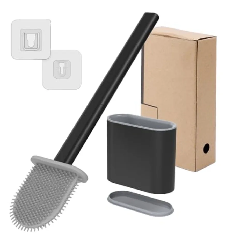 RV Toilet Bowl Brush - Silicone Bristles, Gentle on Toilets Wall-Mounted for RVs, Trailers, Campers Anti-Roll, Anti-Drip Design
RV Toilet Bowl Brush - Silicone Bristles, Gentle on Toilets Wall-Mounted for RVs, Trailers, Campers Anti-Roll, Anti-Drip Design