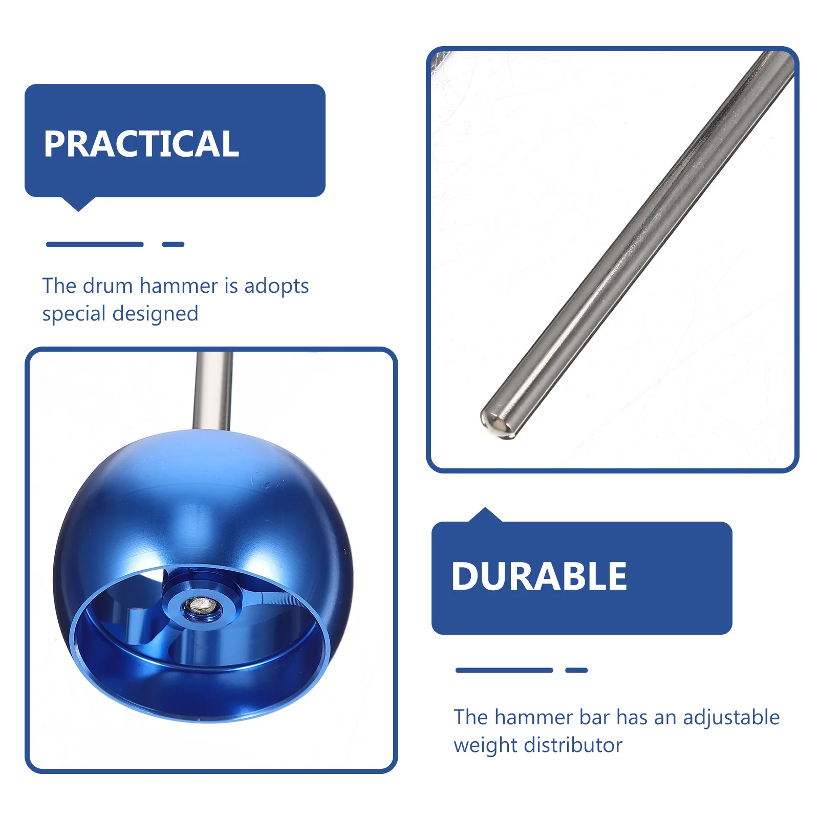 Aluminum Drum Alloy Percussion Instrument Parts Hammer with Adjustable Weight for Kits Percussion Instrument Accessory Drum Kit
Aluminum Drum Alloy Percussion Instrument Parts Hammer with Adjustable Weight for Kits Percussion Instrument Accessory Drum Kit