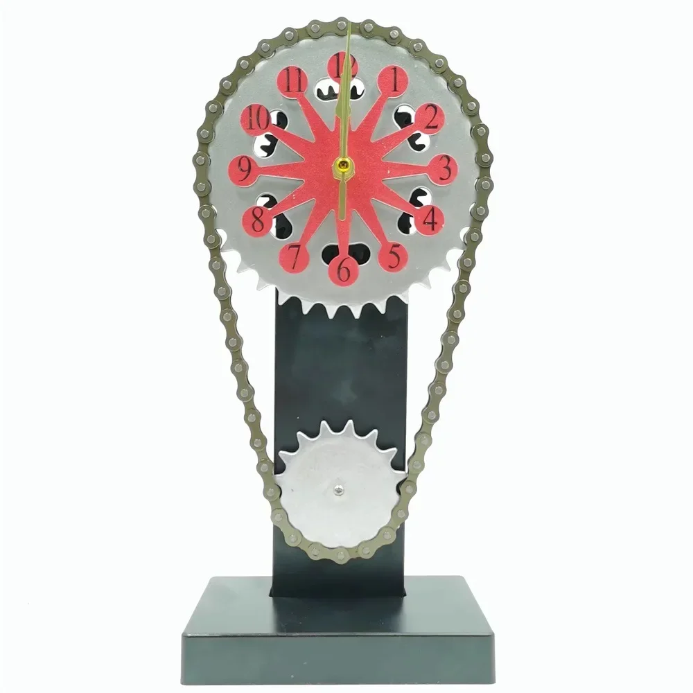 Vintage Rotating Gear Clock Ornament, Antique Style Desktop Clocks, Living Room Modern Table Decoration
Vintage Rotating Gear Clock Ornament, Antique Style Desktop Clocks, Living Room Modern Table Decoration