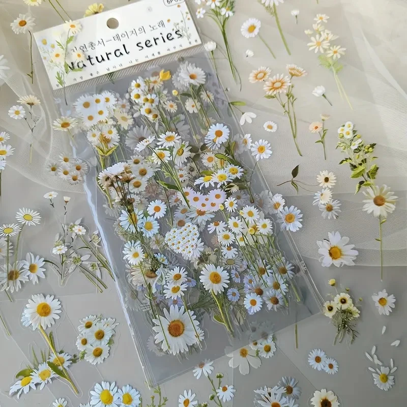 JIANQI 6pcs/pack Transparent PET Stickers Scrapbooking Materials DIY Junk Journal Collage Floral Leaves Plants Decor Stickers
JIANQI 6pcs/pack Transparent PET Stickers Scrapbooking Materials DIY Junk Journal Collage Floral Leaves Plants Decor Stickers
