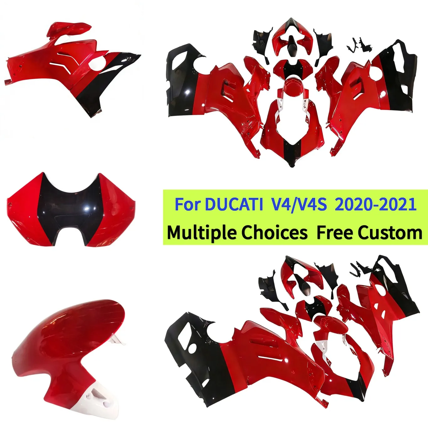 Motorcycle Full Fairing Kit For Ducati Panigale V4 S R 2020 2021 Injection ABS Plastic Body Work Cowlings
Motorcycle Full Fairing Kit For Ducati Panigale V4 S R 2020 2021 Injection ABS Plastic Body Work Cowlings