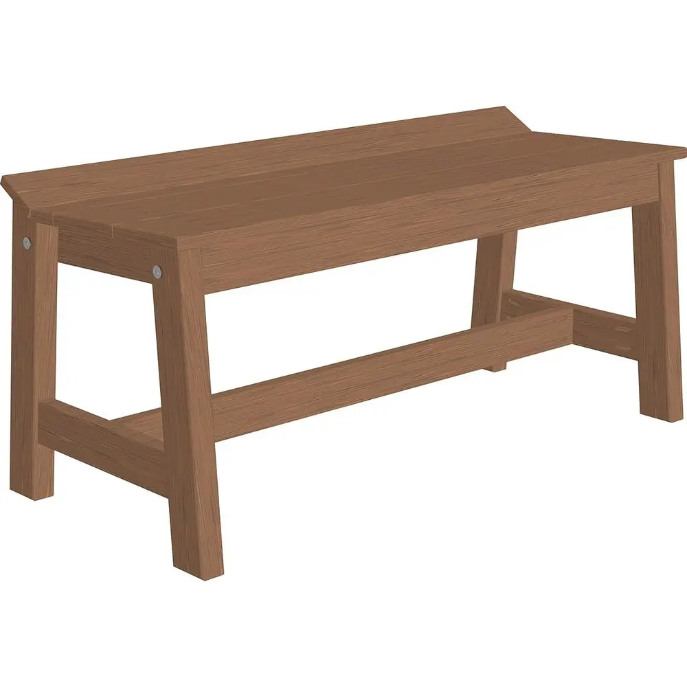 Poly Outdoor Dining Bench, Antique Maany Finish, 41 Length
Poly Outdoor Dining Bench, Antique Maany Finish, 41 Length