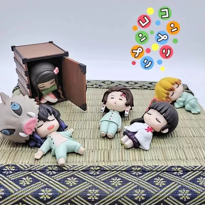 Team Character Sleep Table Ornament Gacha Kamado Tanjirou Hashibira Inosuke Kamado Nezuko New
Team Character Sleep Table Ornament Gacha Kamado Tanjirou Hashibira Inosuke Kamado Nezuko New