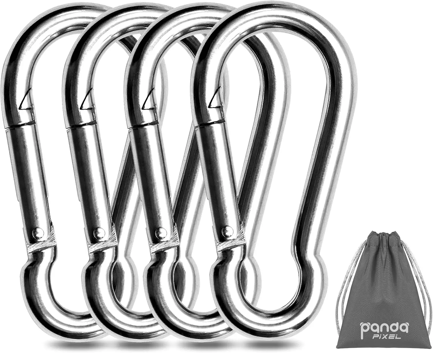 Heavy Duty Carabiner Clips 1000lbs, 2/4/8 Pack Large Snap Hooks for Gym, Outdoor, Swing, Hammock
Heavy Duty Carabiner Clips 1000lbs, 2/4/8 Pack Large Snap Hooks for Gym, Outdoor, Swing, Hammock