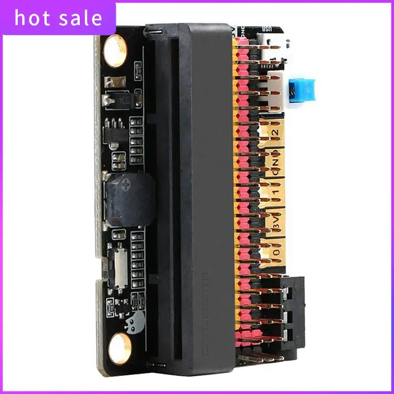 Плата расширения Micro-Bit HGSW-10X IOBIT V2.0, адаптер с зуммером для программирования графики BBC Micro:Bit
Плата расширения Micro-Bit HGSW-10X IOBIT V2.0, адаптер с зуммером для программирования графики BBC Micro:Bit