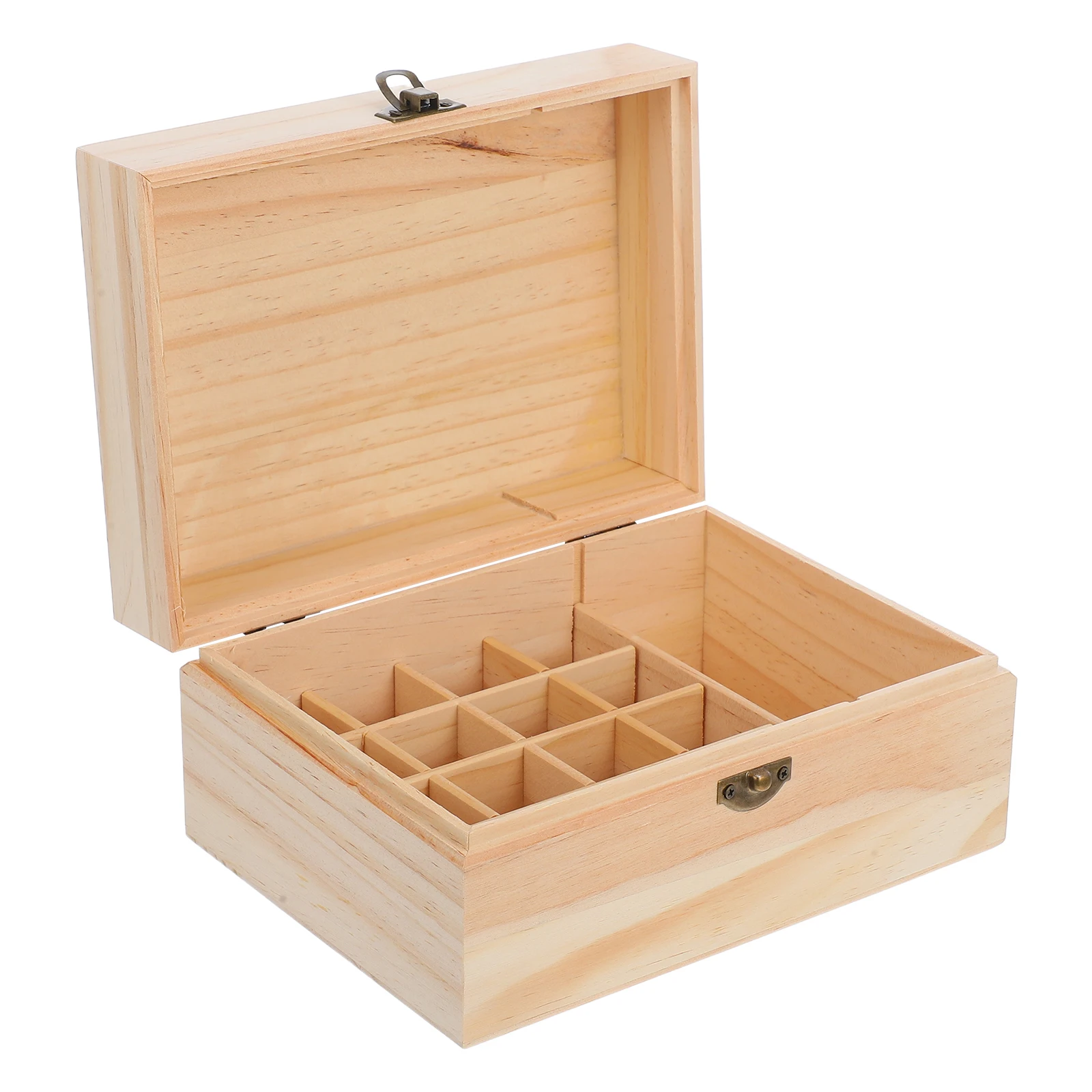 Wooden Essential Oil Storage Box Lightproof Divided Compartments Makeup Skincare Organizer Present For Women Teens Christmas
Wooden Essential Oil Storage Box Lightproof Divided Compartments Makeup Skincare Organizer Present For Women Teens Christmas