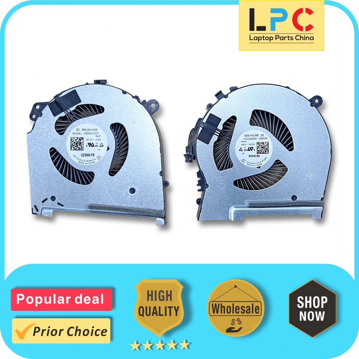 1 Pair CPU GPU Cooling Fan For HP Omen Air 15-DH ND8CC01-18L06 ND8CC01-18L07 DC 12V 0.6A New Laptop Cooler Radiator Heat Sink
1 Pair CPU GPU Cooling Fan For HP Omen Air 15-DH ND8CC01-18L06 ND8CC01-18L07 DC 12V 0.6A New Laptop Cooler Radiator Heat Sink
