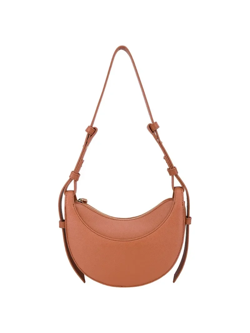 Crescent bag, Boling En saddle bag, French retro single shoulder armpit bag, crossbody bag 
Crescent bag, Boling En saddle bag, French retro single shoulder armpit bag, crossbody bag