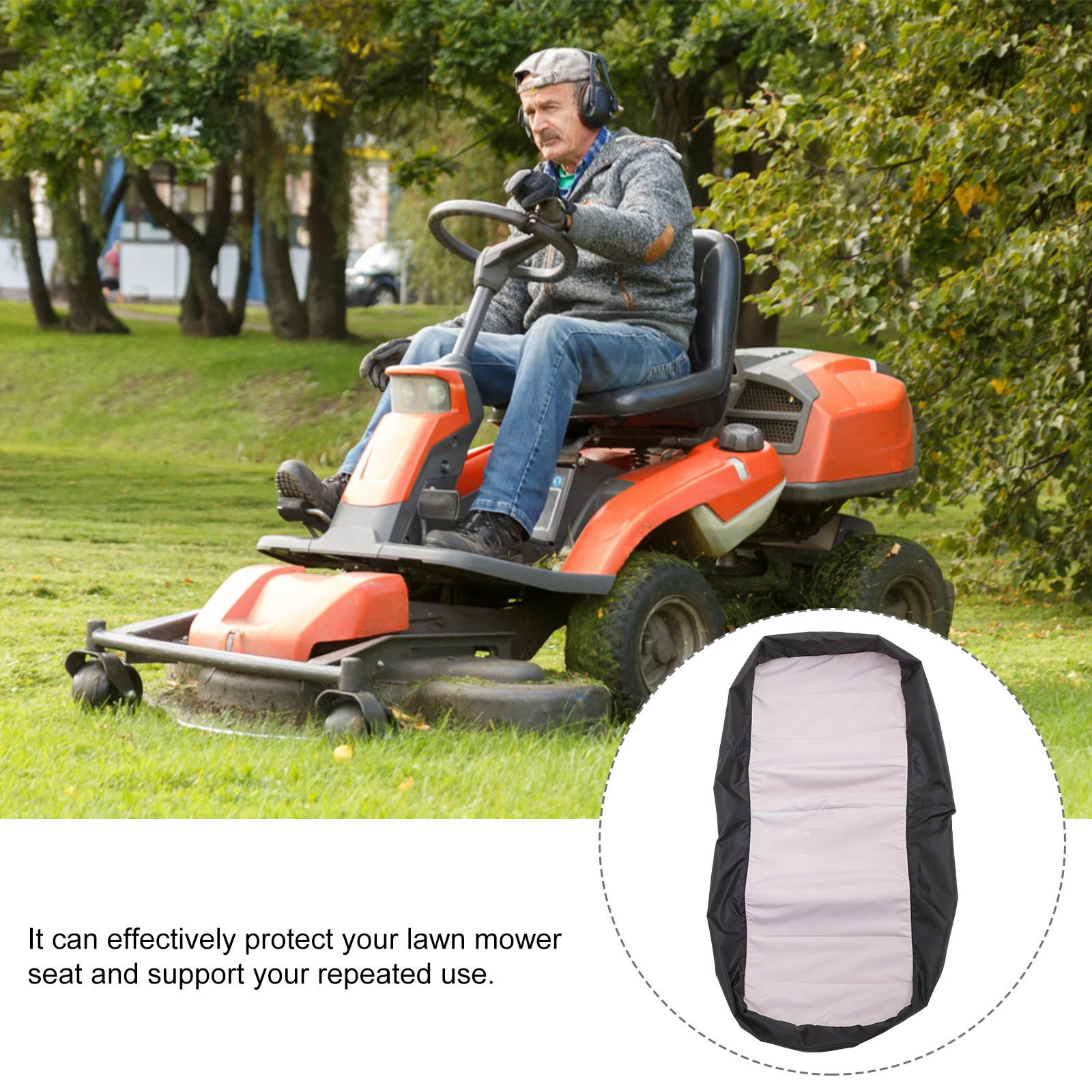 Lawn Mower Cover Universal Weeder Cushion Protector Universal Weeder Cushion Grey Mat Tractor Dustproof Durable Anti Tear
Lawn Mower Cover Universal Weeder Cushion Protector Universal Weeder Cushion Grey Mat Tractor Dustproof Durable Anti Tear