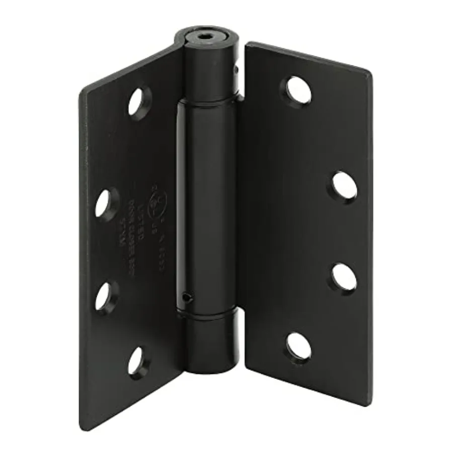 U 1158483 Door Hinge Commercial UL Adjustable Self-Closing Spring Hinge, 4-1/2 In. x 4-1/2 In. with Square Corners, 4 Holes per
U 1158483 Door Hinge Commercial UL Adjustable Self-Closing Spring Hinge, 4-1/2 In. x 4-1/2 In. with Square Corners, 4 Holes per