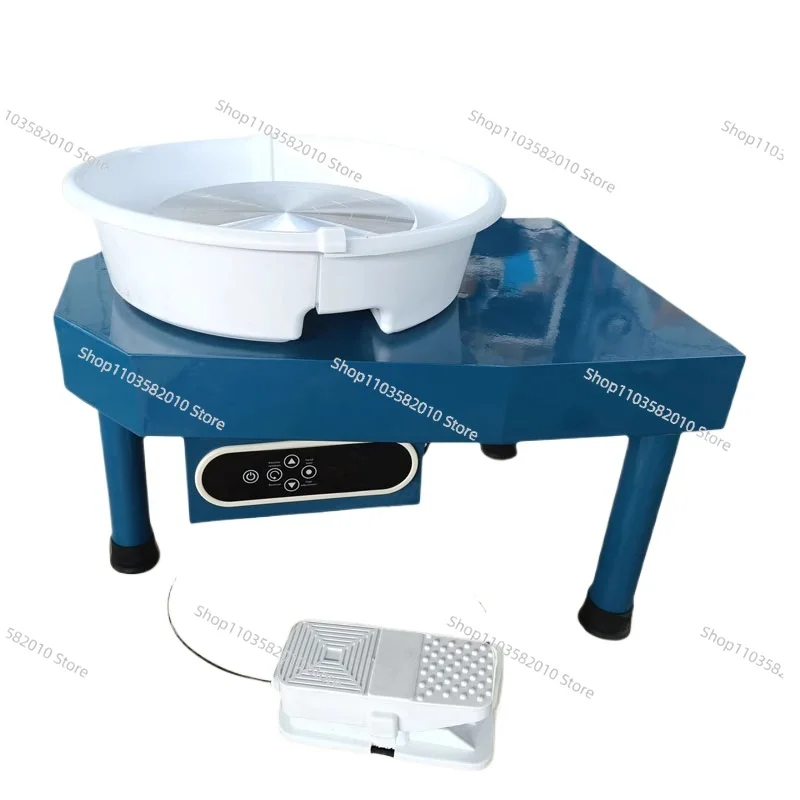 Digital Control Electric Pottery Wheel Machine with Foot Pedal Detachable Water Basin for Home Art Studio Ceramic Clay Making
Digital Control Electric Pottery Wheel Machine with Foot Pedal Detachable Water Basin for Home Art Studio Ceramic Clay Making