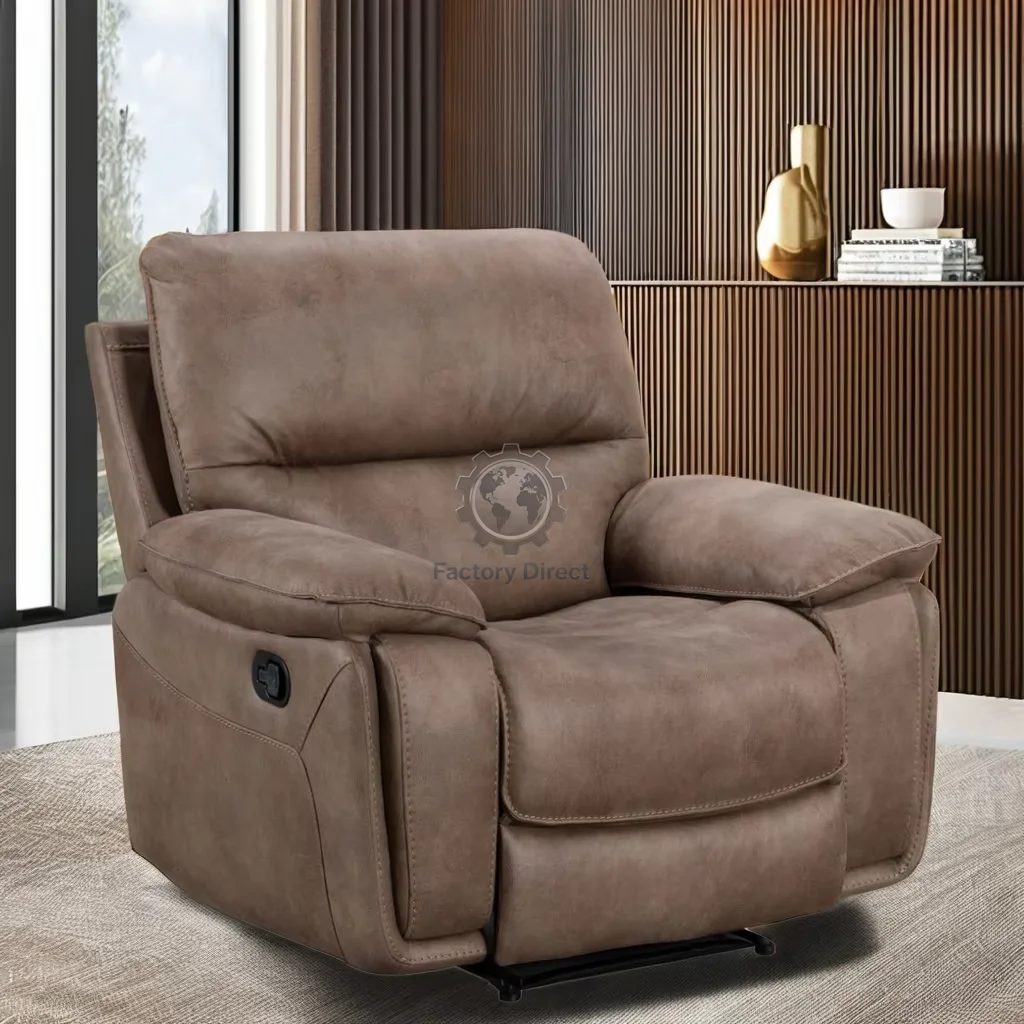 Contemporary Recliner Chair with Fabric Upholstery Recliners Wood Frame Manual Motion Reclining Sofa
Contemporary Recliner Chair with Fabric Upholstery Recliners Wood Frame Manual Motion Reclining Sofa