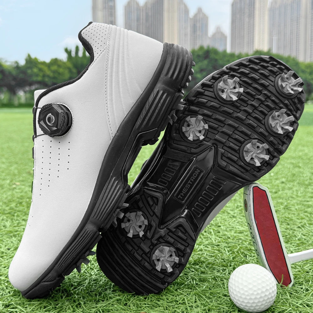 Luxury Golf Shoes for Men, Comfortable Outdoor Anti Slip Golf Training Sports Shoes for Men, Walking Shoes for Men
Luxury Golf Shoes for Men, Comfortable Outdoor Anti Slip Golf Training Sports Shoes for Men, Walking Shoes for Men