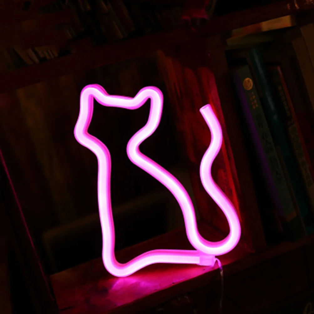 Cat Shape Neon Light Night Light Wall Decoration Lamp Infinite Tunnel Illusion Night Lights Home Bedroom Hanging Lamp
Cat Shape Neon Light Night Light Wall Decoration Lamp Infinite Tunnel Illusion Night Lights Home Bedroom Hanging Lamp