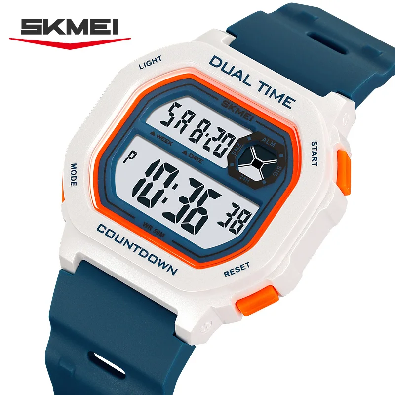 SKMEI 2543 Military Stopwatch Waterproof Week Alarm Men Wristwatches Multifunctional Digital Sports Watch for Mens Reloj Hombre
SKMEI 2543 Military Stopwatch Waterproof Week Alarm Men Wristwatches Multifunctional Digital Sports Watch for Mens Reloj Hombre