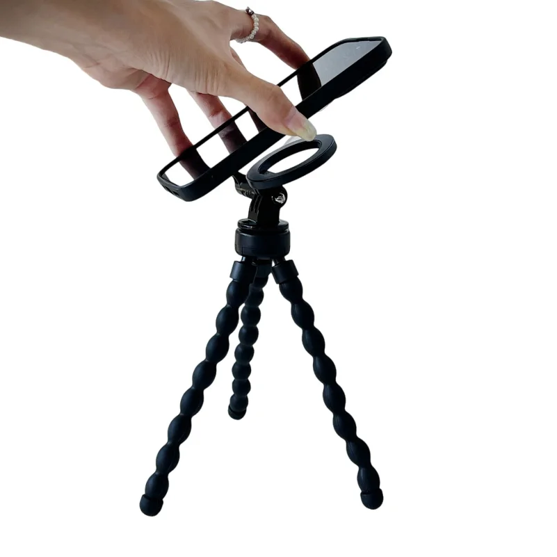 MagSafe Compatible Flexible Octopus-stye Tripod, 360°Rotation Magnetic Phone Holder, Adjustable for iPhone 12-16 Vlog&Travel
MagSafe Compatible Flexible Octopus-stye Tripod, 360°Rotation Magnetic Phone Holder, Adjustable for iPhone 12-16 Vlog&Travel