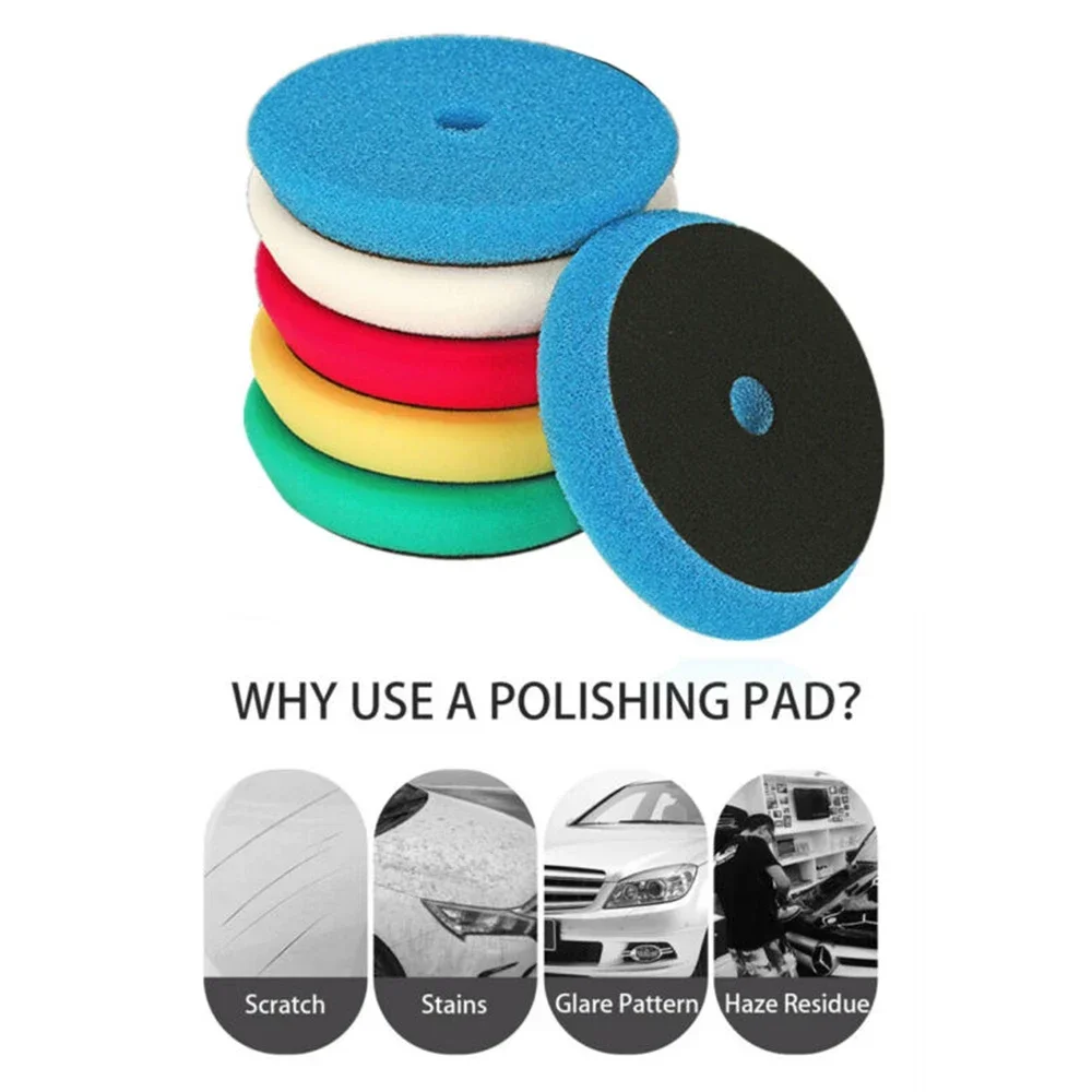 5PCS 6inch Car Polishing Disc Polyether Buffing Sponge Polishing Pad For Car Buffer Polisher Sanding NEW
5PCS 6inch Car Polishing Disc Polyether Buffing Sponge Polishing Pad For Car Buffer Polisher Sanding NEW