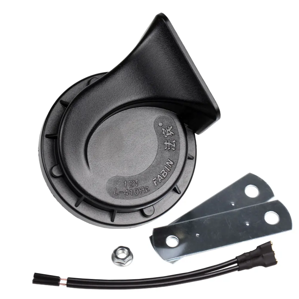 FARBIN Car Horn Loud 12V Hi-Tone/Low Tone Waterproof Auto Horn Electric Snail Horn Universal for UTV ATV Motorcycle Golf Car
FARBIN Car Horn Loud 12V Hi-Tone/Low Tone Waterproof Auto Horn Electric Snail Horn Universal for UTV ATV Motorcycle Golf Car