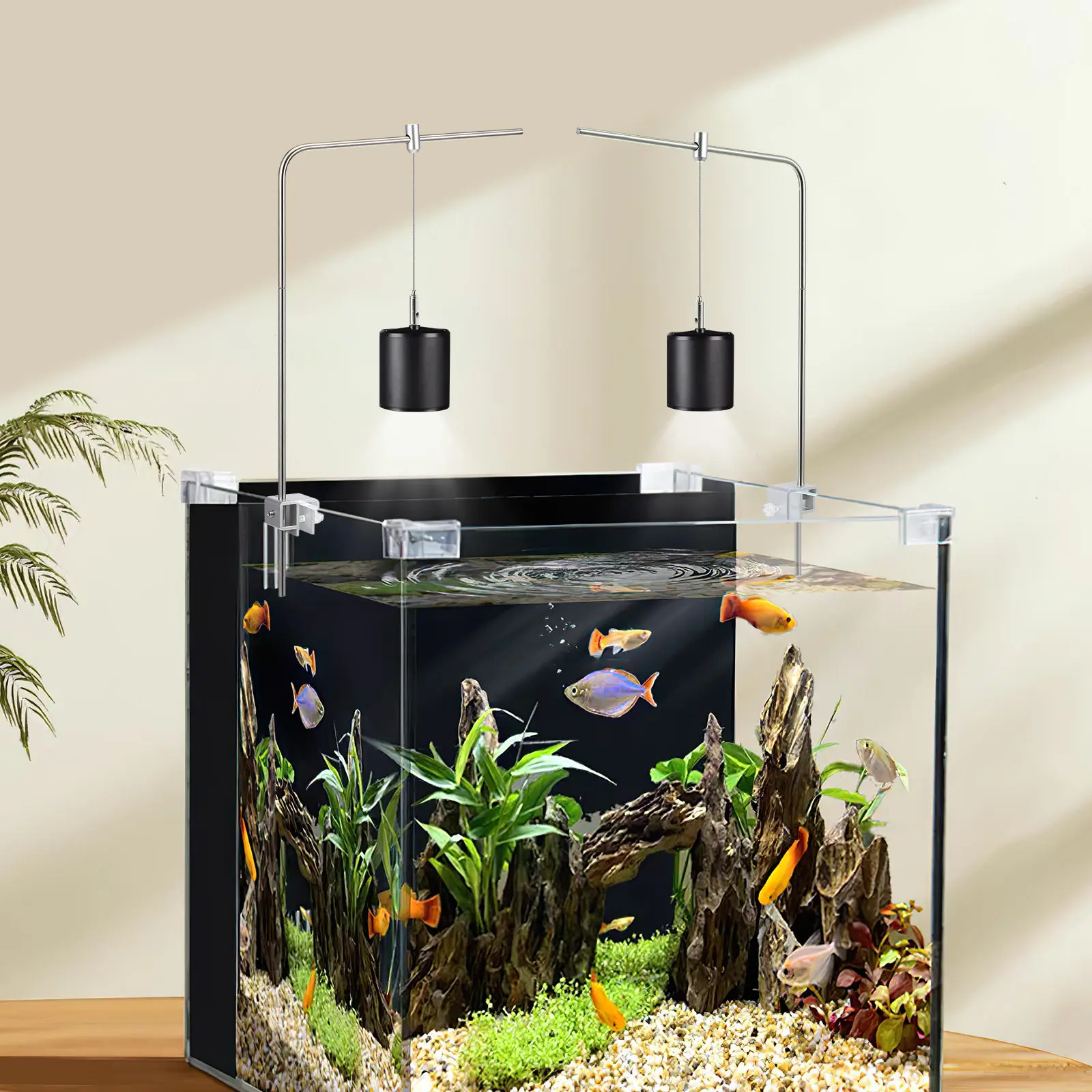 1Set Adjustable Fish Tank Light Rack Aluminum Alloy Sturdy Hanging Bracket Aquarium Lamp Support Light Rack Hanging Bracket
1Set Adjustable Fish Tank Light Rack Aluminum Alloy Sturdy Hanging Bracket Aquarium Lamp Support Light Rack Hanging Bracket