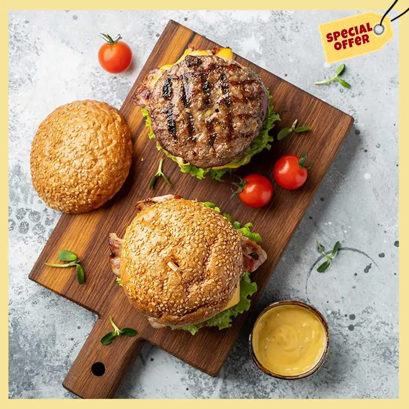 -BABQ 4X 8 Holes Hamburger Bun Pans For Baking Mesh Silicone Bread Pans For Baking Non Stick Perforated Baking Molds
-BABQ 4X 8 Holes Hamburger Bun Pans For Baking Mesh Silicone Bread Pans For Baking Non Stick Perforated Baking Molds