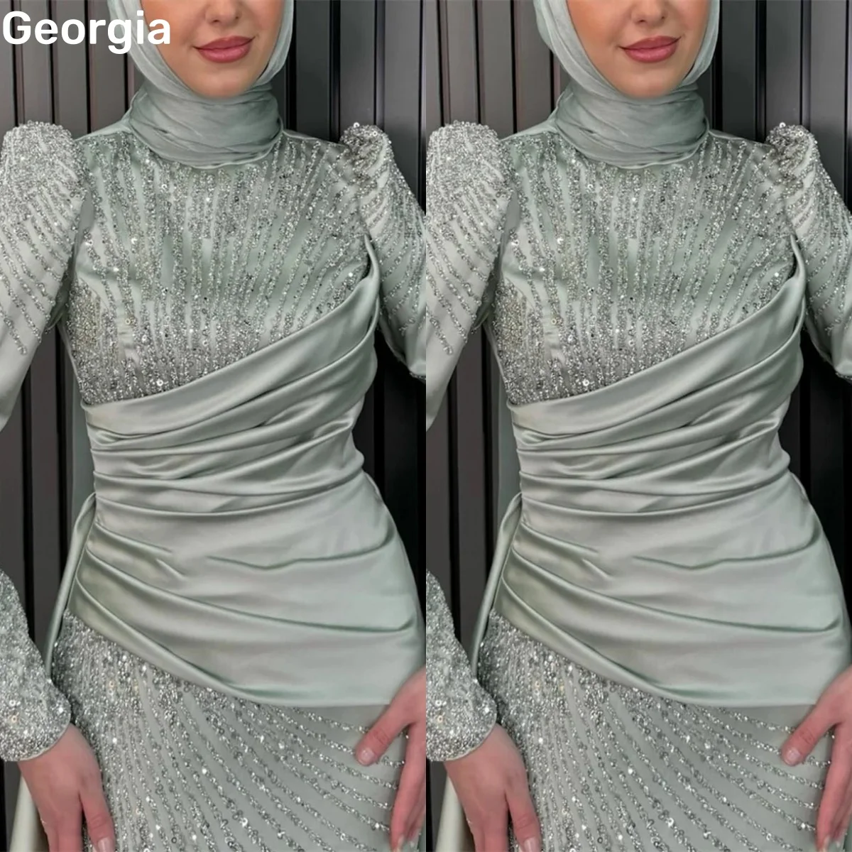Long Sleeves Prom Dress Women Lace Customize Scoop Neckline Elegant Dresses For Women Beadings Floor-Length Zipper Prom Dresses
Long Sleeves Prom Dress Women Lace Customize Scoop Neckline Elegant Dresses For Women Beadings Floor-Length Zipper Prom Dresses