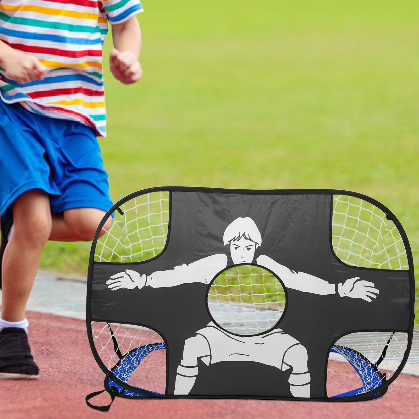 Foldable Portable Football Goal Toddler Training Nylon Collapsible Soccer Goals for Backyard
Foldable Portable Football Goal Toddler Training Nylon Collapsible Soccer Goals for Backyard