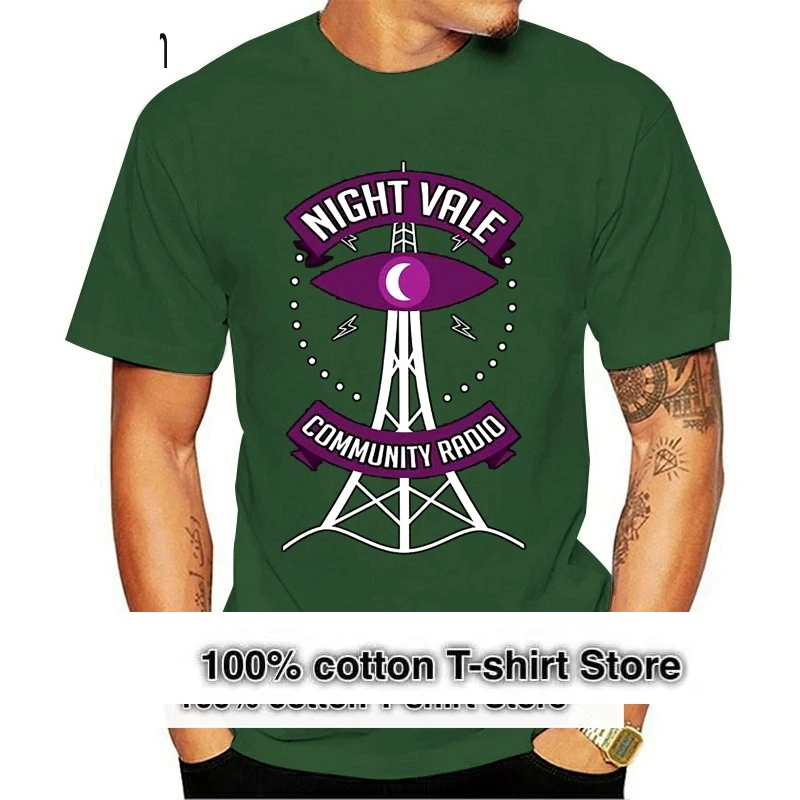 Night Vale Community Radio T shirt men tshirt women tops tee 100% cotton funny print O-neck Short Sleeve t-shirt
Night Vale Community Radio T shirt men tshirt women tops tee 100% cotton funny print O-neck Short Sleeve t-shirt