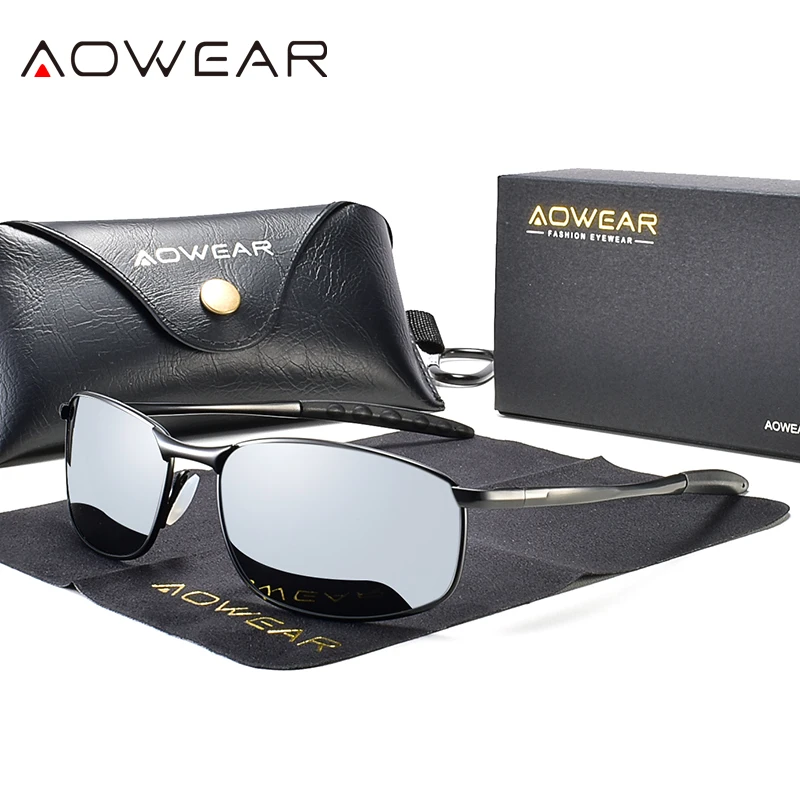Винтажные поляризационные солнцезащитные очки AOWEAR для мужчин и женщин, ретро-очки, мужские легкие очки для вождения с защитой от ультрафиолета UV400, с футляром
Винтажные поляризационные солнцезащитные очки AOWEAR для мужчин и женщин, ретро-очки, мужские легкие очки для вождения с защитой от ультрафиолета UV400, с футляром