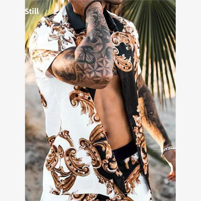 Лето 2024, мужская повседневная свободная хлопковая льняная ткань с принтом, длинная све, тонкая мода для мальчиков, новое поступление
Лето 2024, мужская повседневная свободная хлопковая льняная ткань с принтом, длинная све, тонкая мода для мальчиков, новое поступление