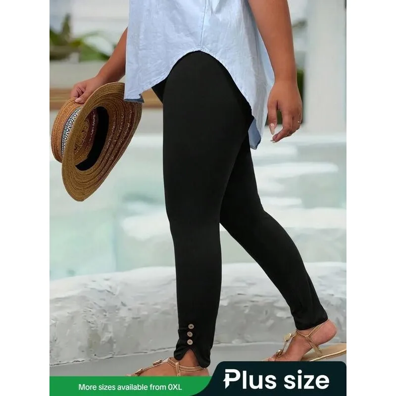 E 63679 Elastic Capri Pants Button Neutral Style Casual Harlan Pants Other Material 100% Spring Collection Women's Fashion
E 63679 Elastic Capri Pants Button Neutral Style Casual Harlan Pants Other Material 100% Spring Collection Women's Fashion