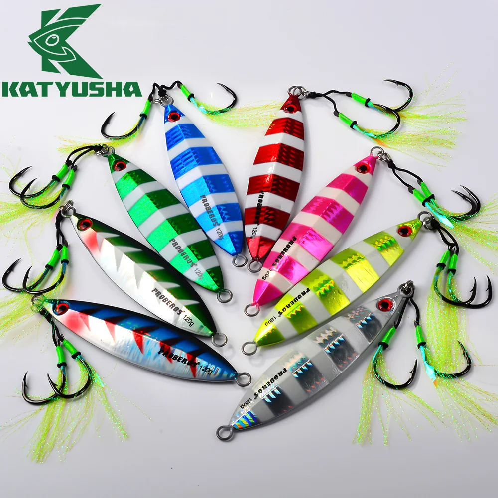Katyusha 3D Fisheye Metal Vertical Swaying Bait Streamlined Fast Sinking Long-distance Casting Catfish Perch Sea Fishing Lures
Katyusha 3D Fisheye Metal Vertical Swaying Bait Streamlined Fast Sinking Long-distance Casting Catfish Perch Sea Fishing Lures