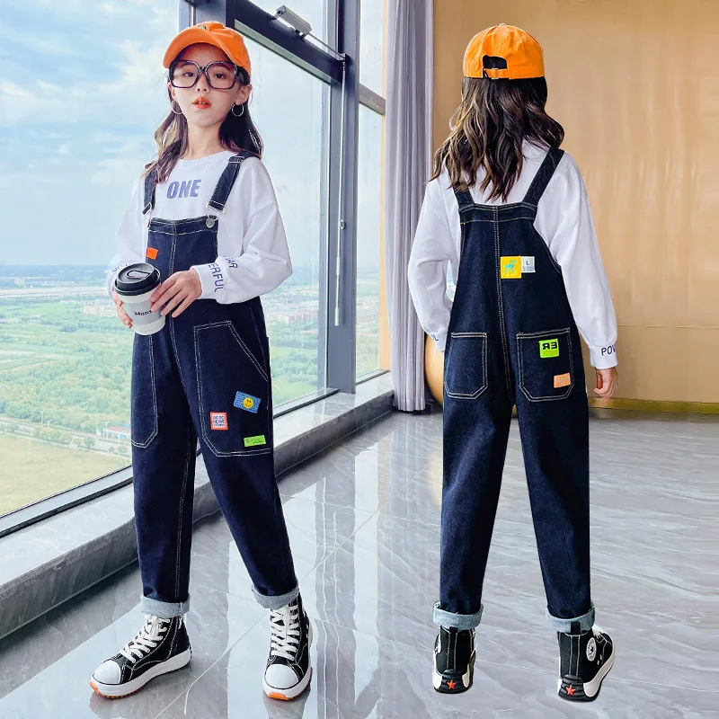 Girls Jumpsuits Overalls All-match Denim Solid Simple Pockets Streetwear Kids Loose Korean Style Chic Trendy Retro Daily Casual
Girls Jumpsuits Overalls All-match Denim Solid Simple Pockets Streetwear Kids Loose Korean Style Chic Trendy Retro Daily Casual