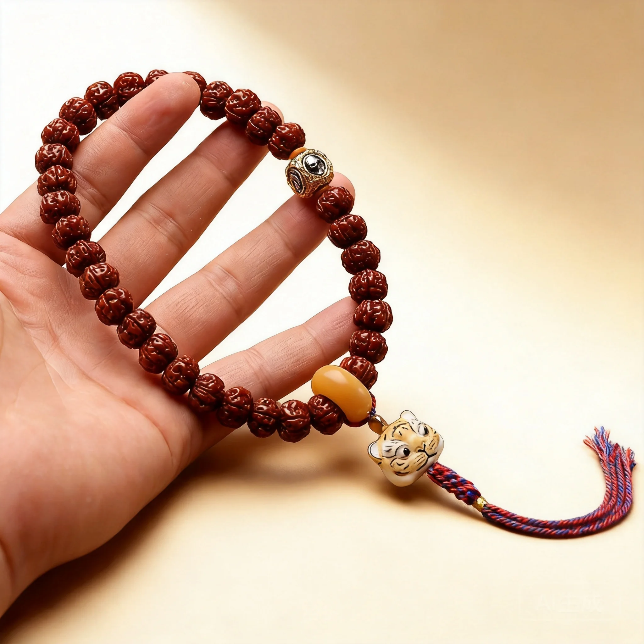 Natural Nepal Small Full Flesh Rudraksha Beaded Bracelet Buddhist Prayer Mala For Women Meditation Spiritual Jewelry Brushed Ros
Natural Nepal Small Full Flesh Rudraksha Beaded Bracelet Buddhist Prayer Mala For Women Meditation Spiritual Jewelry Brushed Ros