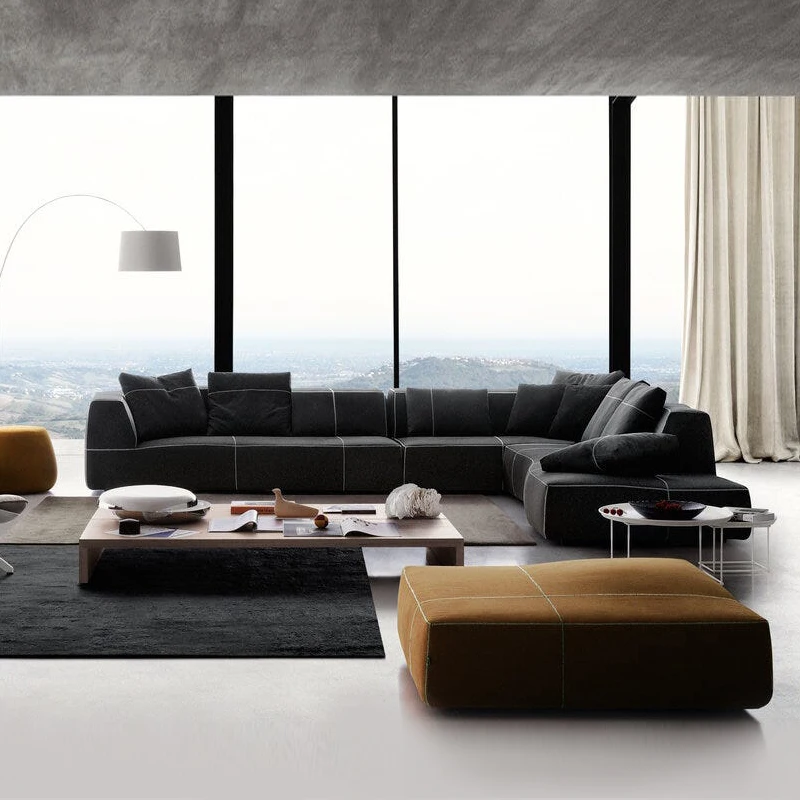 Modern light luxury designer simple modern Italian minimalist chocolate tofu block fabric sofa
Modern light luxury designer simple modern Italian minimalist chocolate tofu block fabric sofa