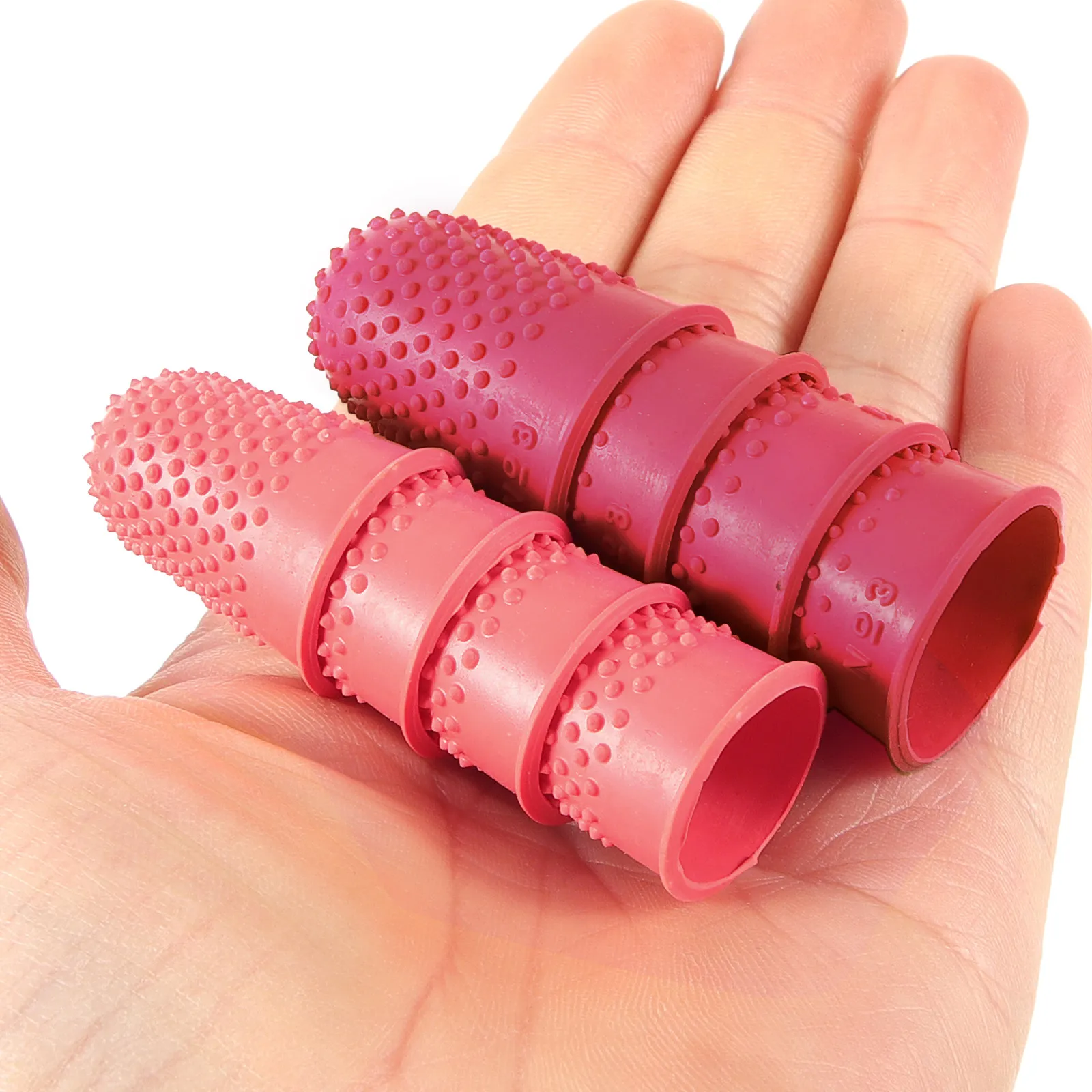 20Pcs Wear-Resistant Rubber Finger Covers Elastic Non-Slip Finger Protectors for Delicate Tasks Jewelry Coins Office Household
20Pcs Wear-Resistant Rubber Finger Covers Elastic Non-Slip Finger Protectors for Delicate Tasks Jewelry Coins Office Household