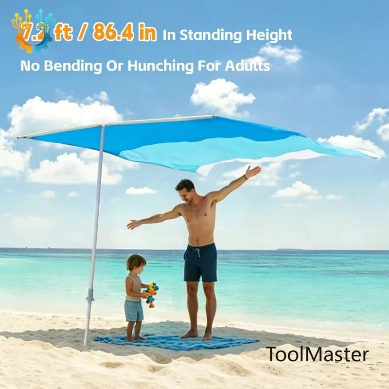 【2026】Easy Set-Up Portable Beach Umbrella Aluminum Pole Large Square Light Weight Canopy UPF 50+ Beach Shade
【2026】Easy Set-Up Portable Beach Umbrella Aluminum Pole Large Square Light Weight Canopy UPF 50+ Beach Shade