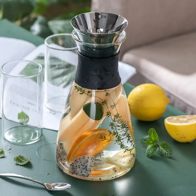 Large Capacity Glass Cold Water Pot Heat Resistant Home Use Juice Bottle Drinkware Cup Water Pot Cool Water Flask
Large Capacity Glass Cold Water Pot Heat Resistant Home Use Juice Bottle Drinkware Cup Water Pot Cool Water Flask