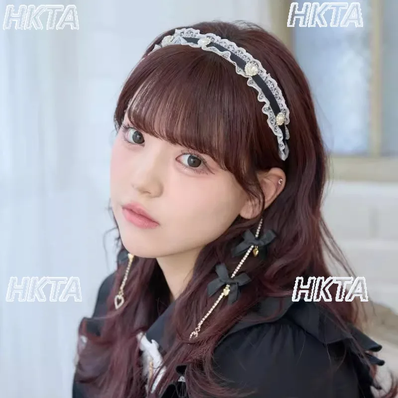 Японская милая Лолита, массовое производство, кружевная подвеска со стразами, бант, повязка на голову для тяжелой промышленности, головной убор, зажим для края, женская белая заколка для волос
Японская милая Лолита, массовое производство, кружевная подвеска со стразами, бант, повязка на голову для тяжелой промышленности, головной убор, зажим для края, женская белая заколка для волос