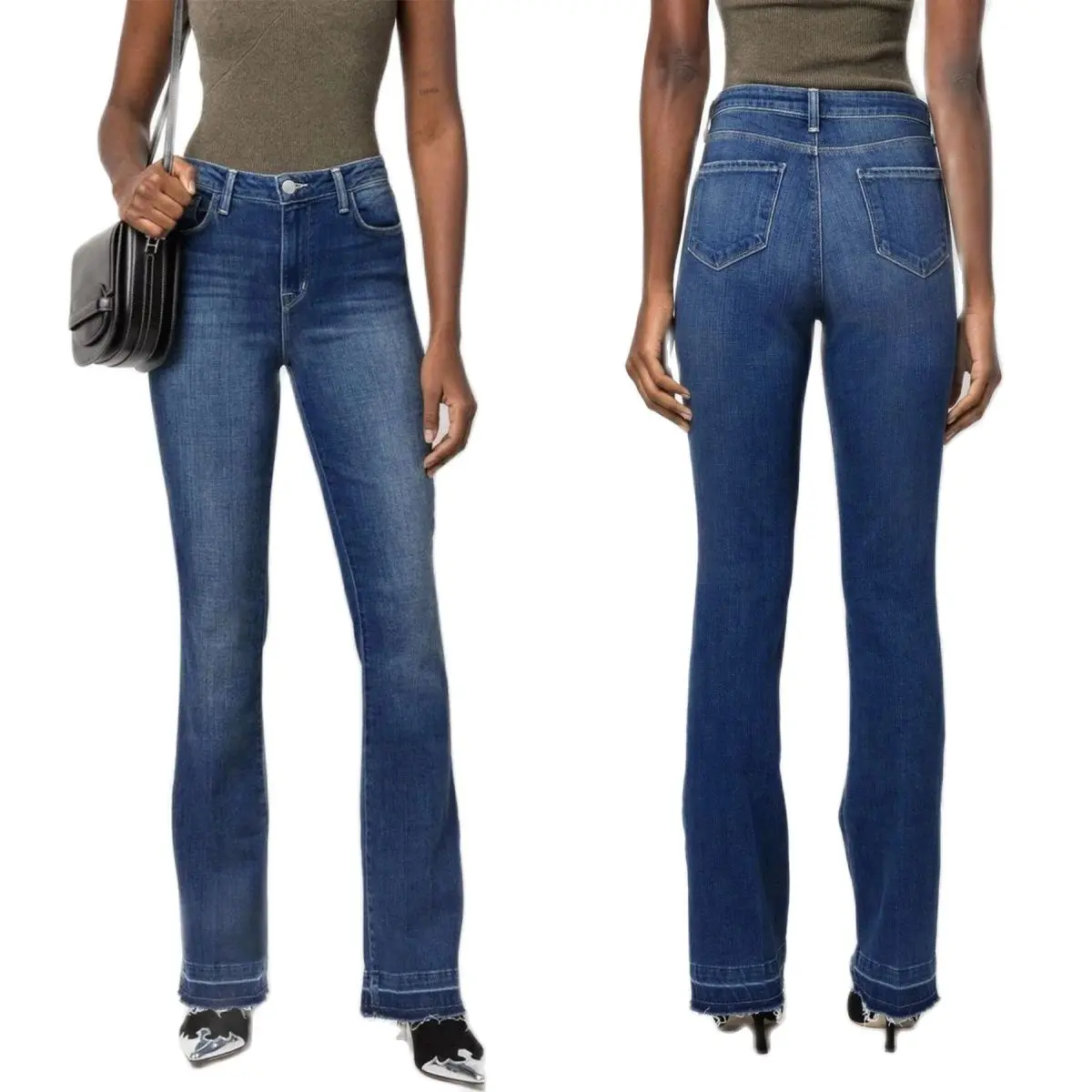 2023 Fall New Fashion Stretch Boot Cut Jeans for Women Slim Denim Flared Pants Female Casual Trousers S-2XL Drop Shipping
2023 Fall New Fashion Stretch Boot Cut Jeans for Women Slim Denim Flared Pants Female Casual Trousers S-2XL Drop Shipping