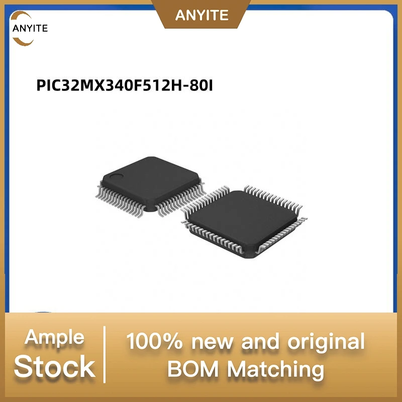 10 шт./лот PIC32MX340F512H-80I/PT PIC32MX340F512H PIC32MX340F512 PIC32MX340 32-битный 512 КБ FLASH TQFP64
10 шт./лот PIC32MX340F512H-80I/PT PIC32MX340F512H PIC32MX340F512 PIC32MX340 32-битный 512 КБ FLASH TQFP64